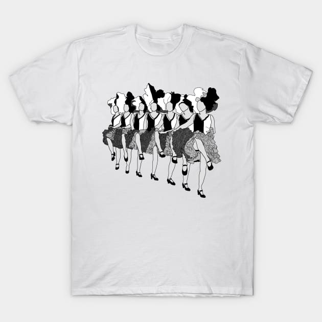 Chorus Line T-Shirt by AYar